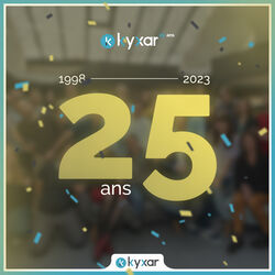 Kyxar fête ses 25 ans! 🥳​ Pour cette rentrée, nous vous invitons ...